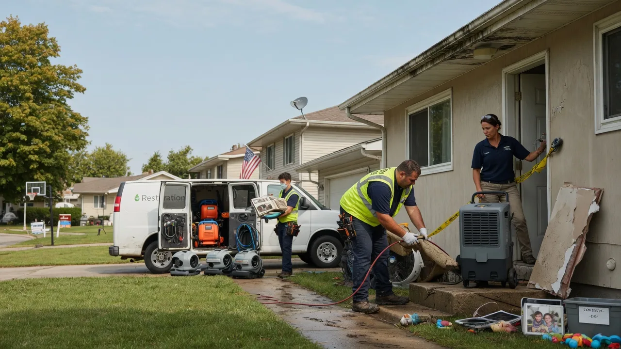 Water Damage Restoration in Monterey, IN near me